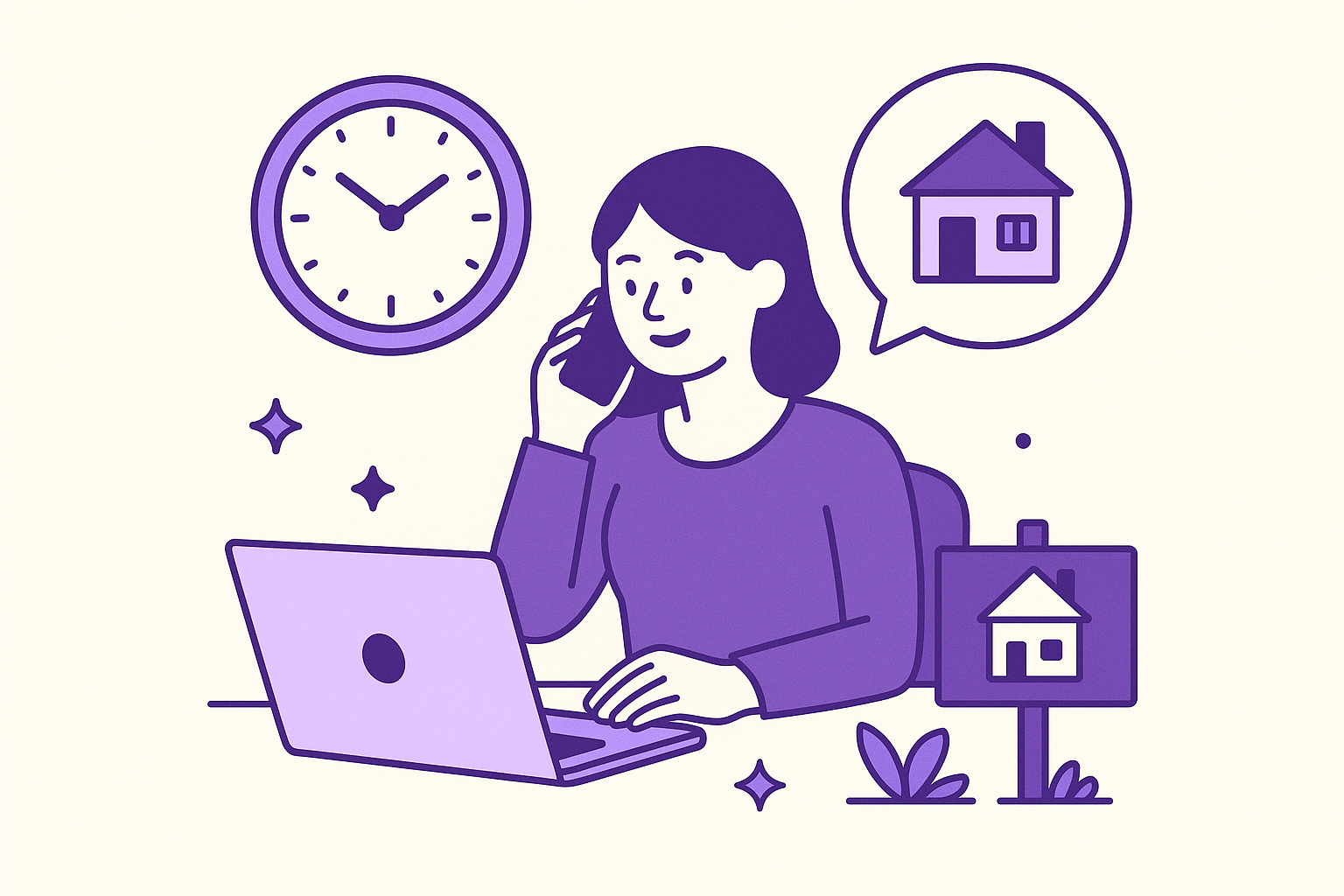 An infographic showcasing the importance of timely follow-up in real estate.